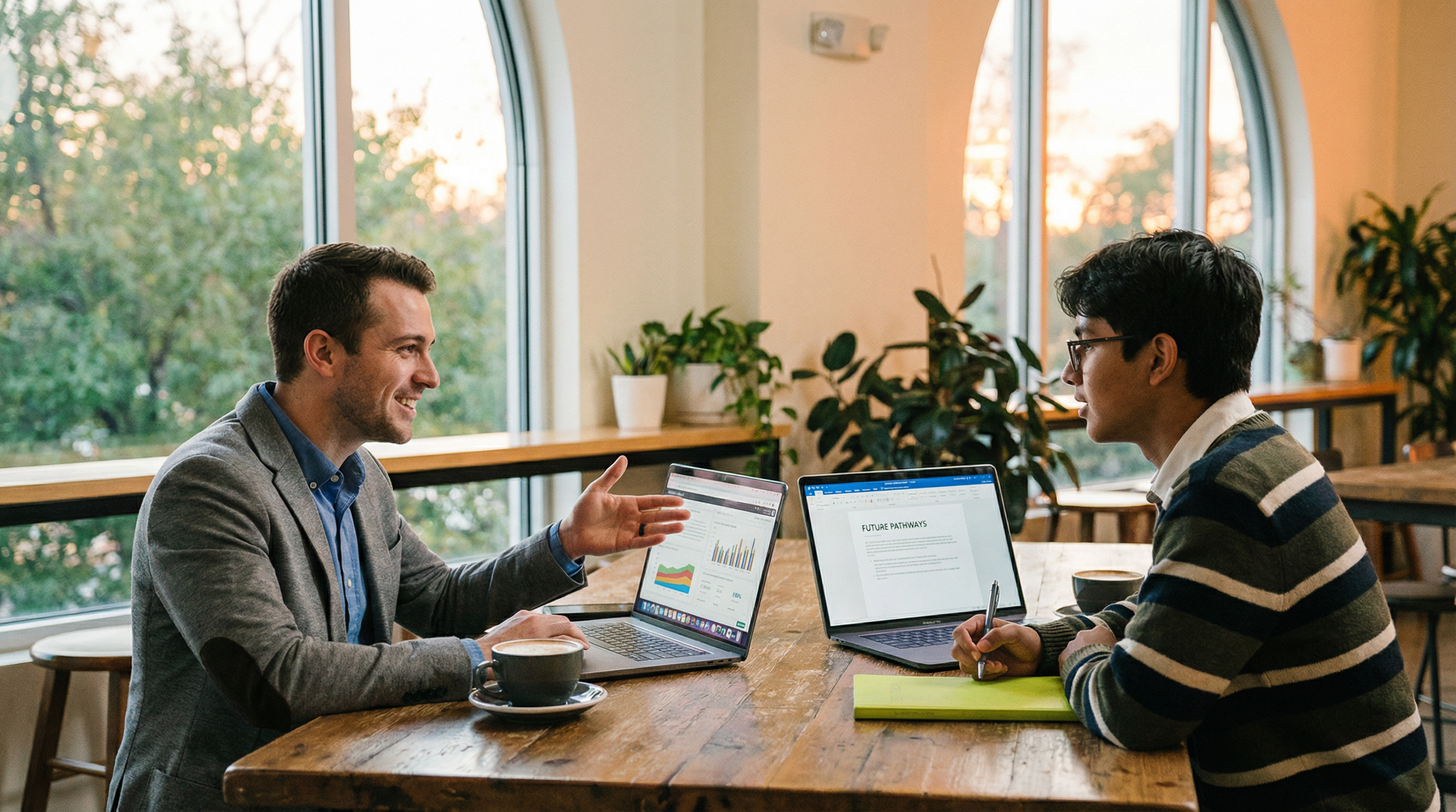 キャリア支援の様子